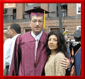<John Uske graduates in 2005>
