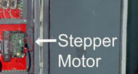 <Stepper Drive installed by John Uske>