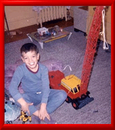 <My first big crane when I was 8>