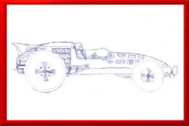 <Indy Race Car by John Uske>