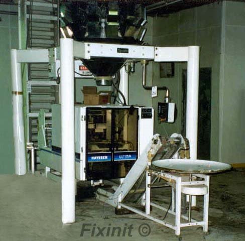 <Bagging Machine repaired by John Uske>