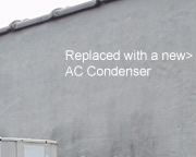 <John Uske repairing an AC system>