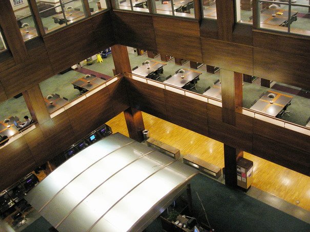 Baruch library interior